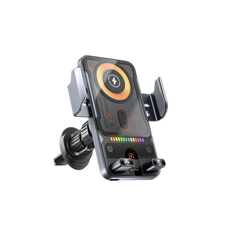 Wireless Car Phone Holder with Rotating Mechanism