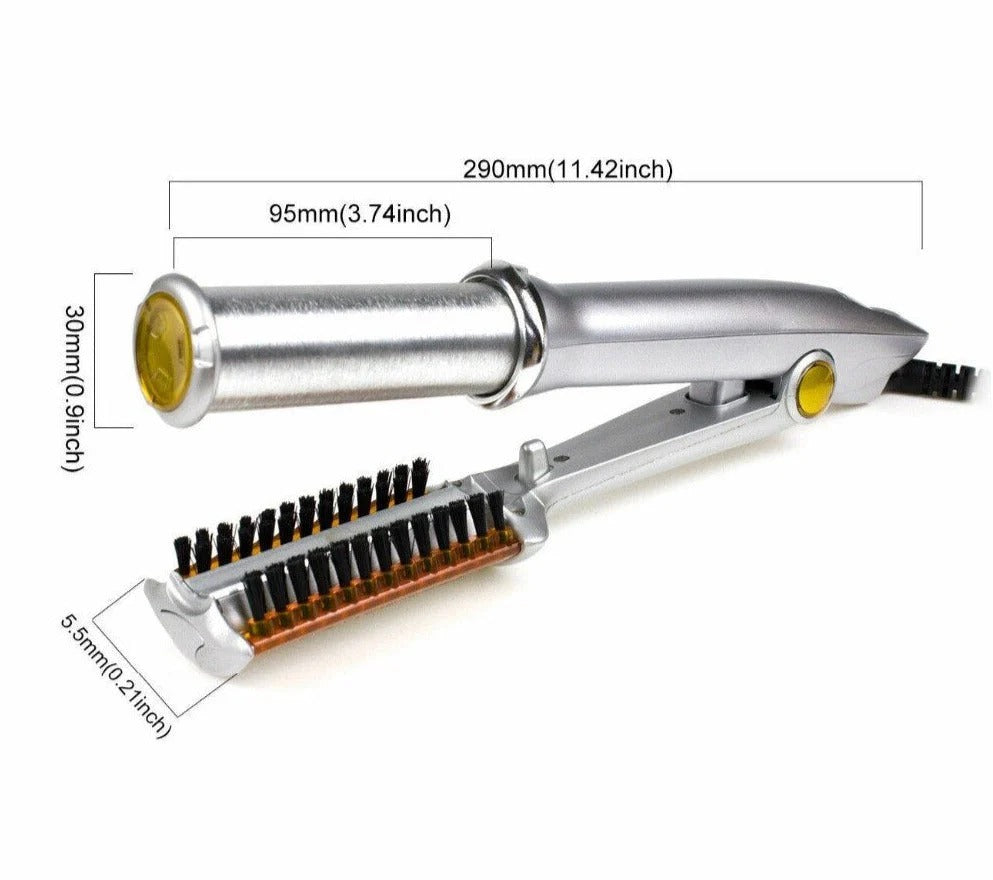 2-in-1 Rotating Hair Styler