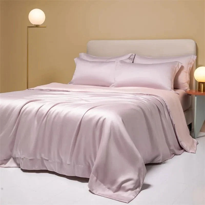 Bamboo Fiber Cooling Duvet Cover Set