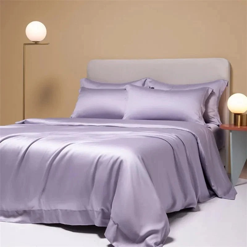 Bamboo Fiber Cooling Duvet Cover Set