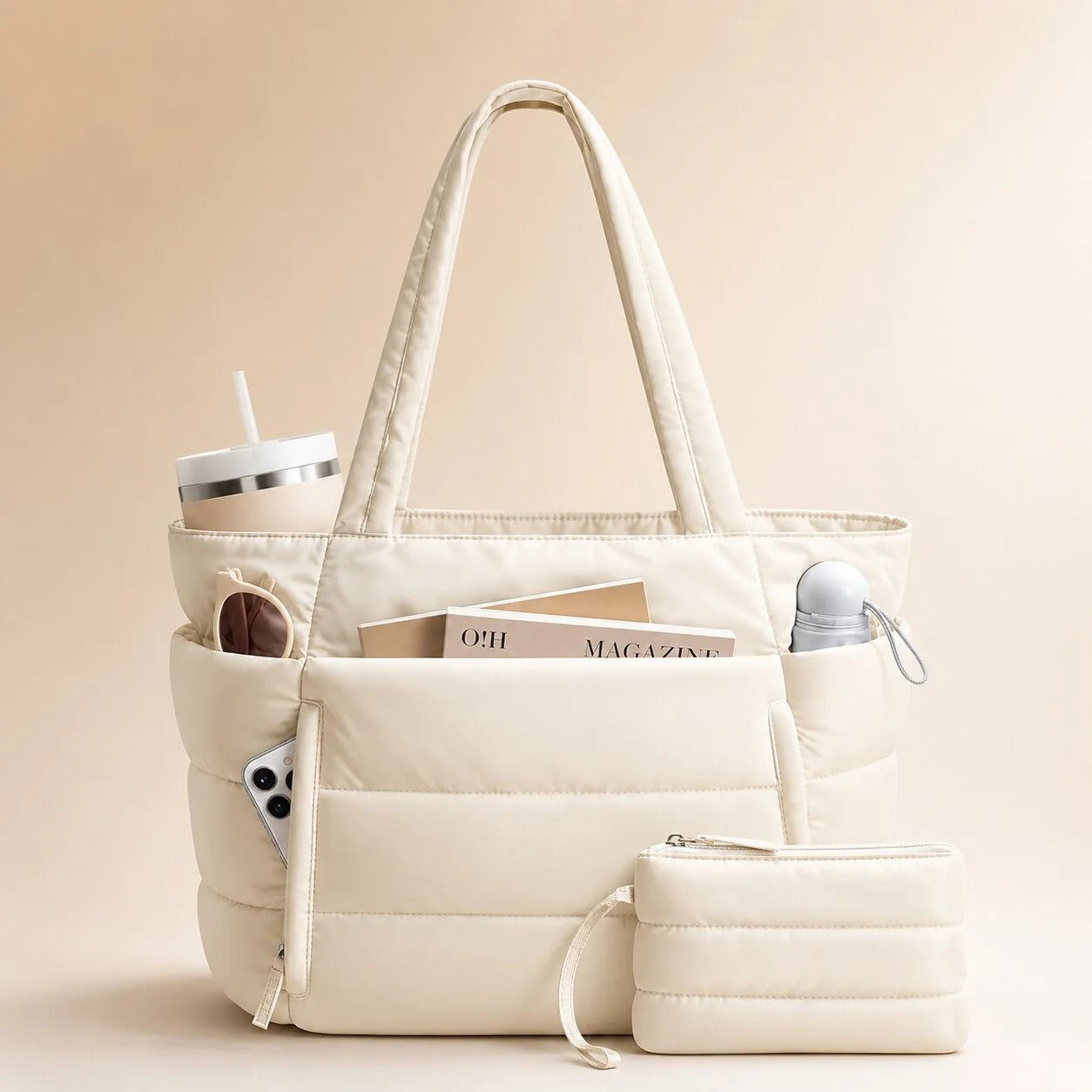 Puffer Tote Bag