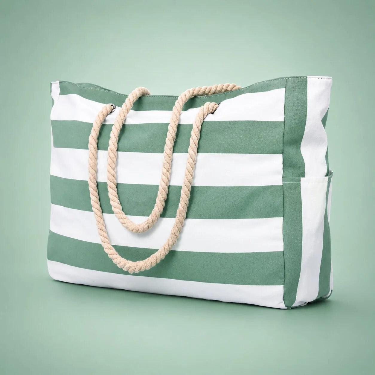 XXL Beach Bag with Zipper