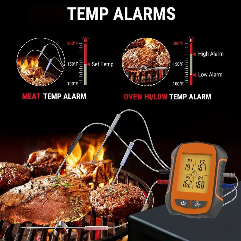 Wireless Dual-Probe Meat Thermometer