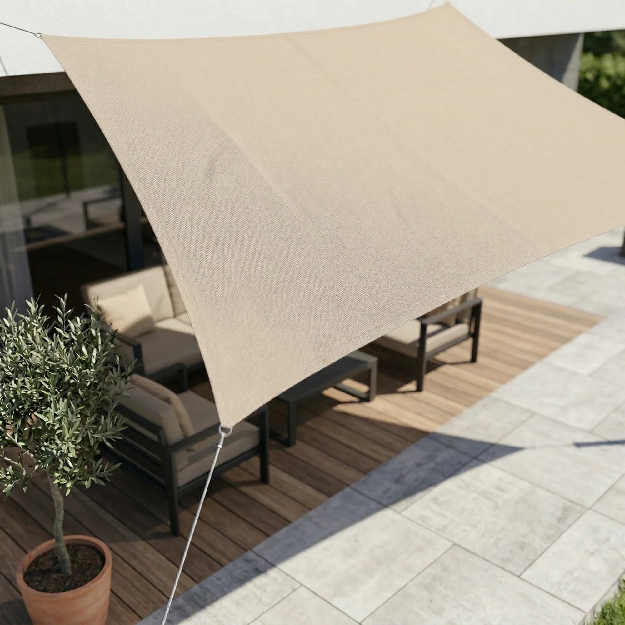 Waterproof Rectangular Shade Sail