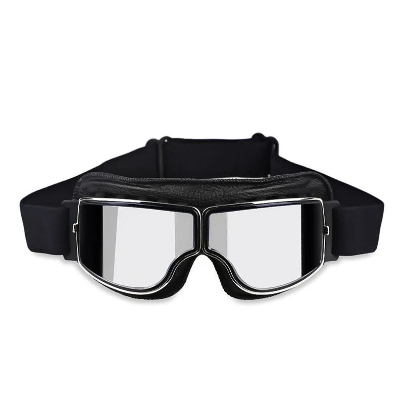 Motorcycle Goggles Over Prescription Glasses — Anti-Fog UV Protection