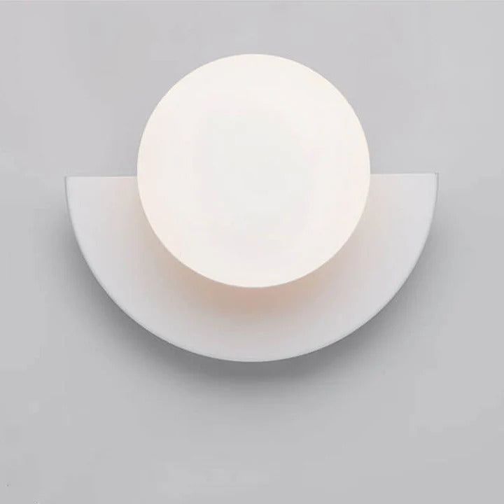 Colorful Glass Ball Wall Light for Bedroom and Living Room