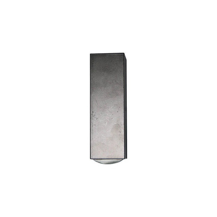 Modern Minimalist Black Aluminum Rectangular LED Wall Sconce