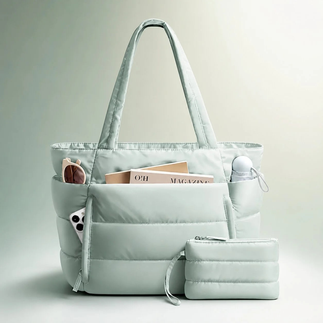 Puffer Tote Bag
