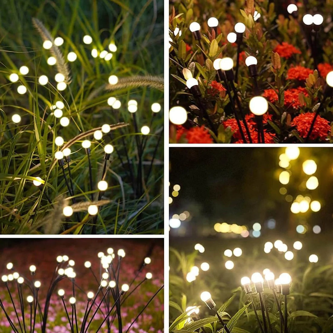 Solar Garden Stake LED Outdoor Lamp