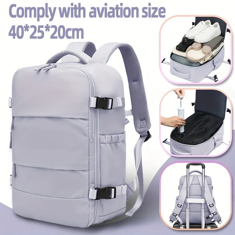 Vacuum Compression Travel Backpack