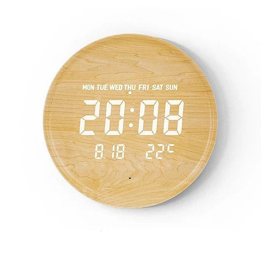 Digital LED Wall Clock