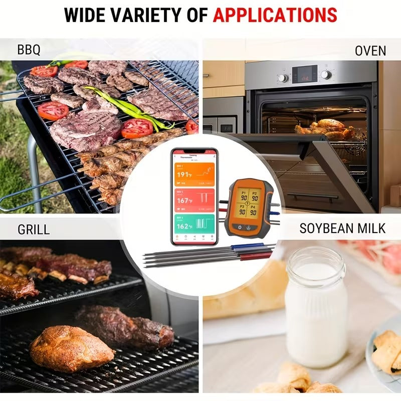 Wireless Dual-Probe Meat Thermometer
