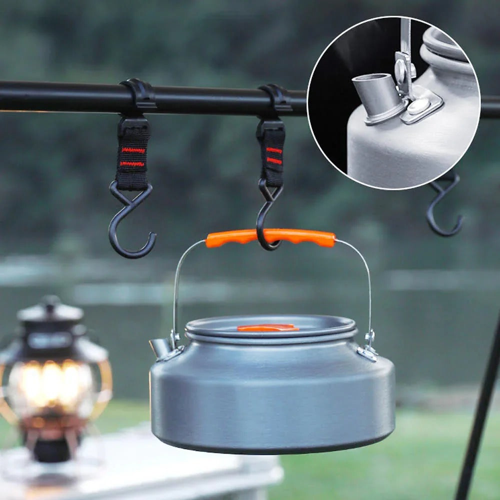 Camping Cookware Set for 4-5 People