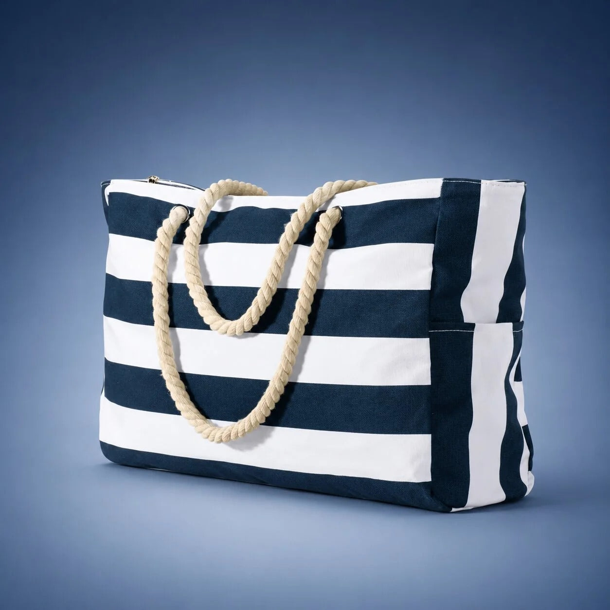 XXL Beach Bag with Zipper