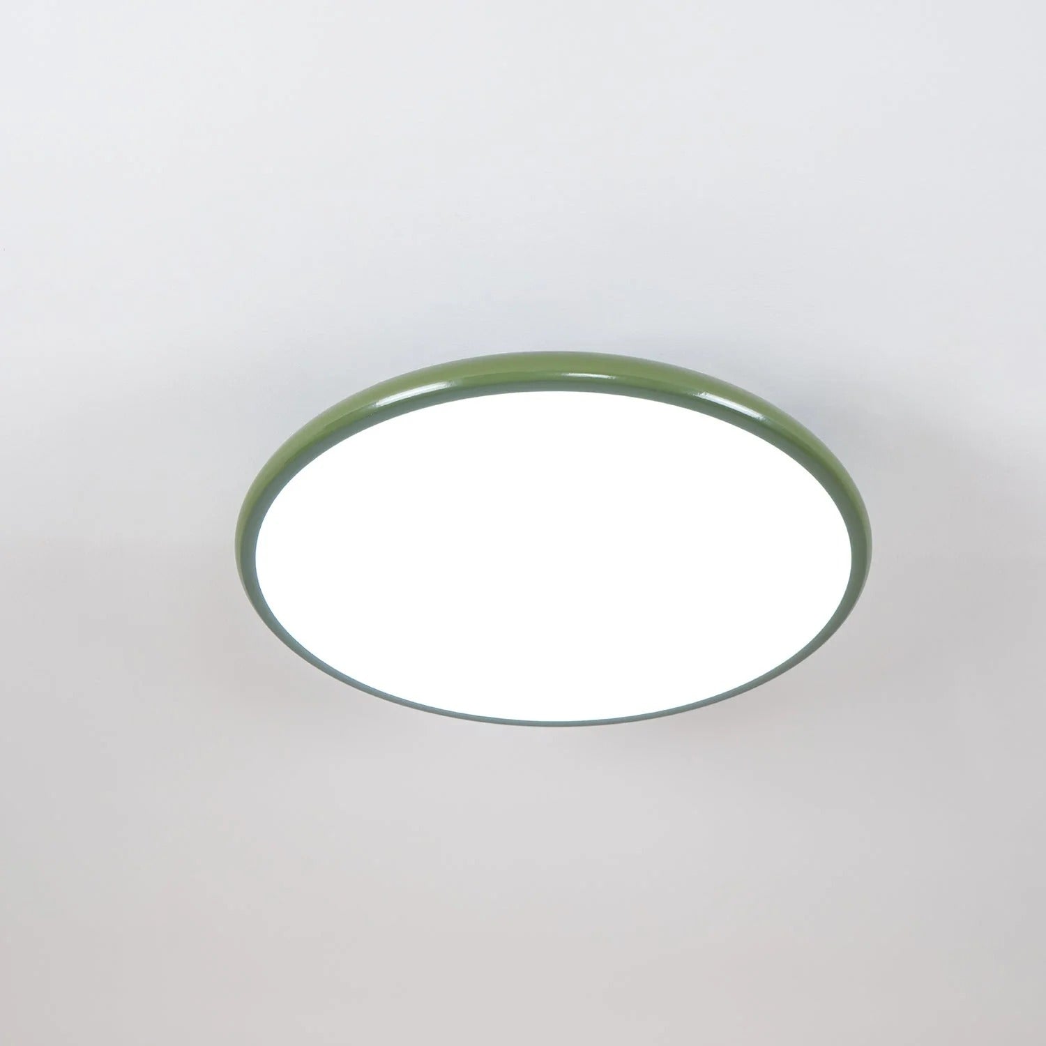 Minimalist Round Disc Flush Mount Ceiling Light for Bedroom