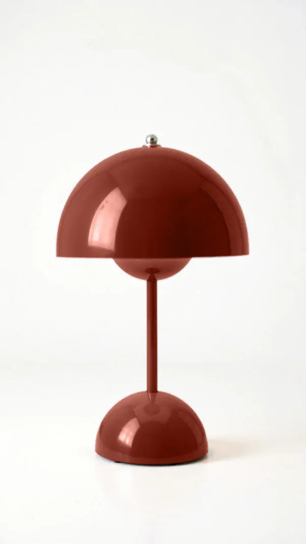 Minimalist Wireless Rechargeable LED Table Lamp with Touch Dimming for Bedroom