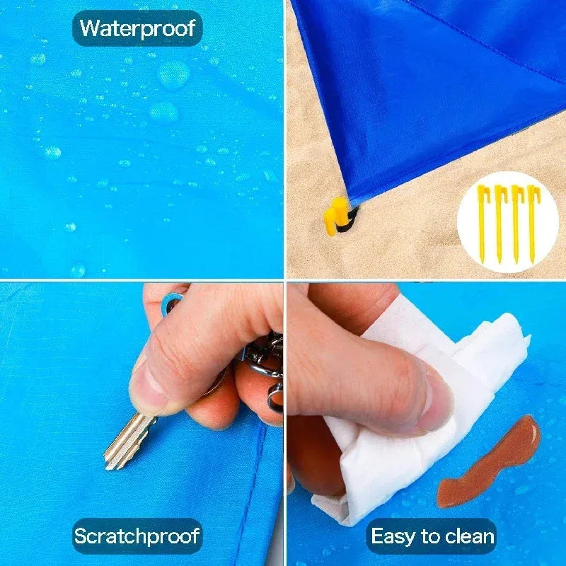 Extra Large Sand-Free Beach and Picnic Mat