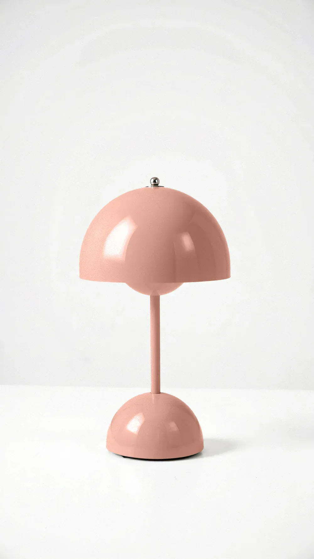 Minimalist Wireless Rechargeable LED Table Lamp with Touch Dimming for Bedroom