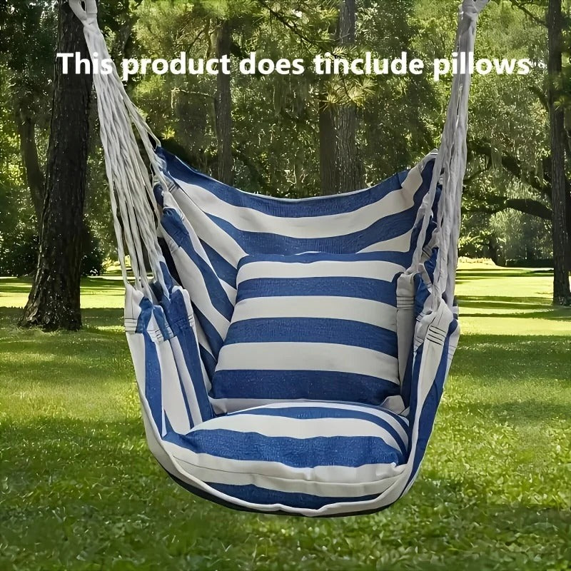 Outdoor Camping Hammock with Hanging Ropes