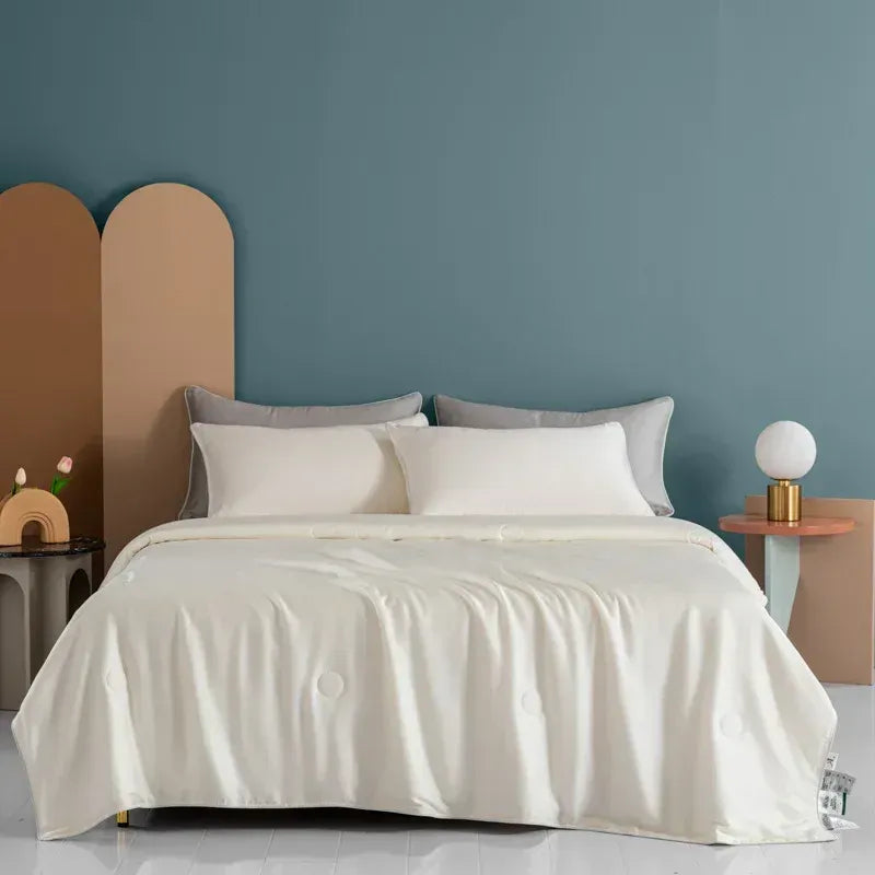 Cooling Ice Silk Summer Blanket