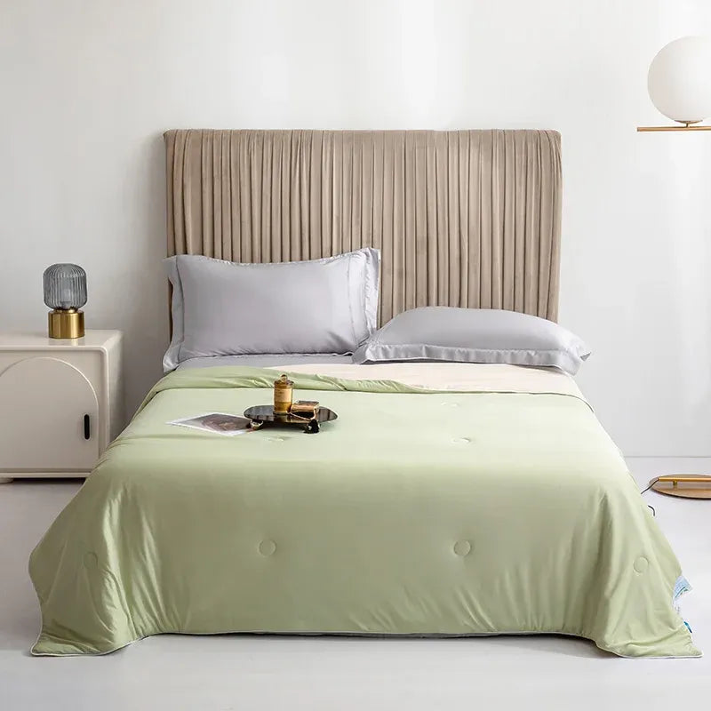 Cooling Ice Silk Summer Blanket