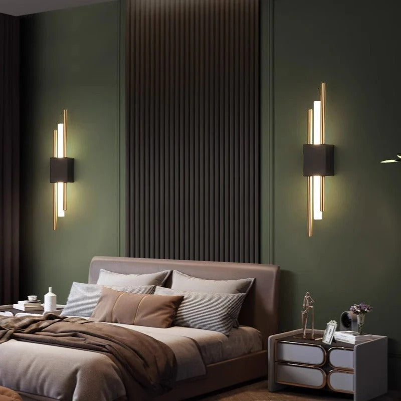 Slim Vertical LED Wall Light