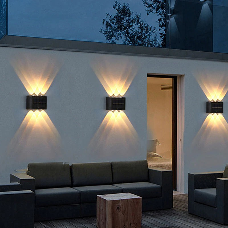 Solar Motion Sensor Wall Lights