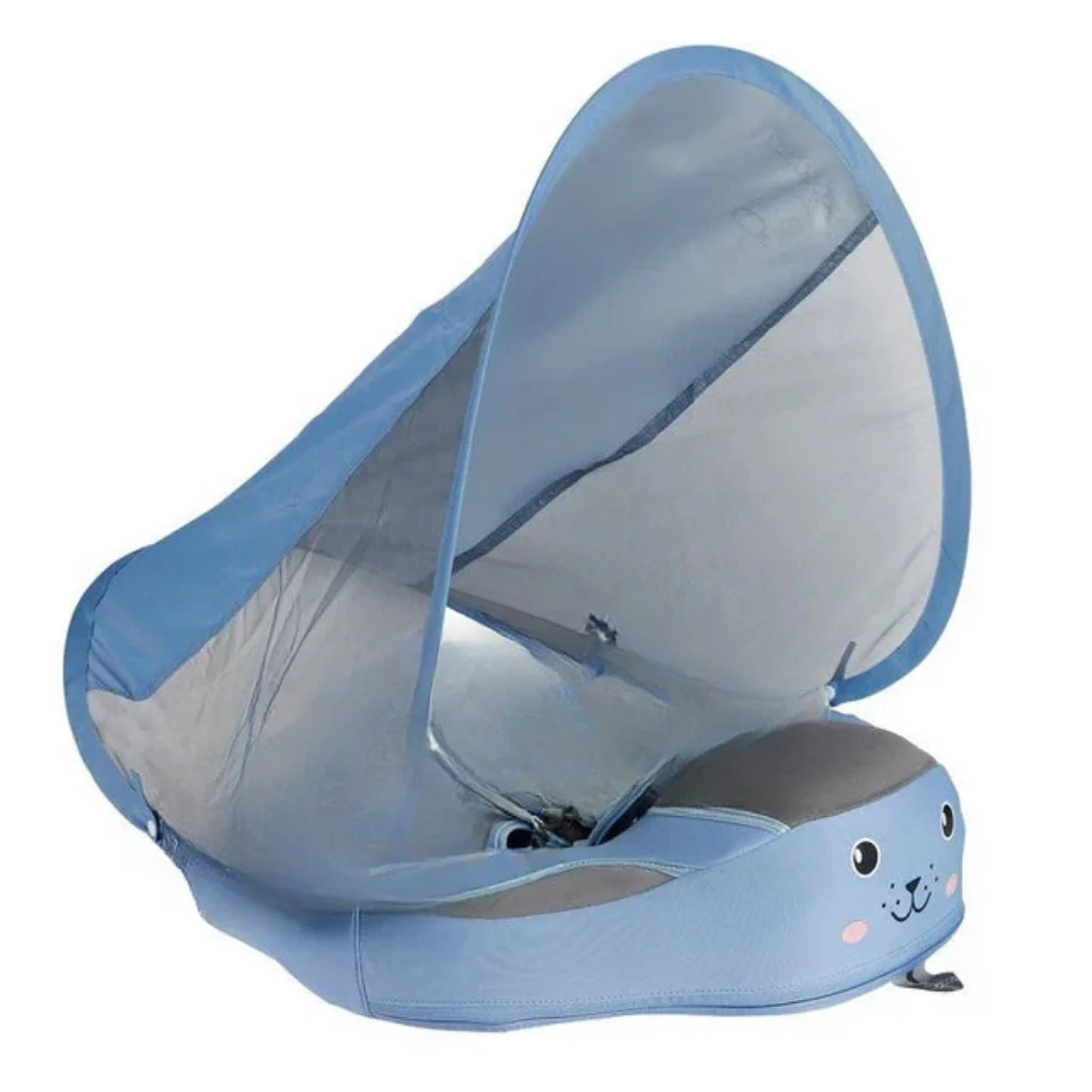 Baby Swim Float with UV Sun Canopy