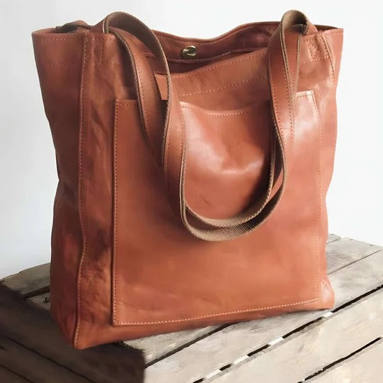 Vintage Style Everyday Tote Handbag
