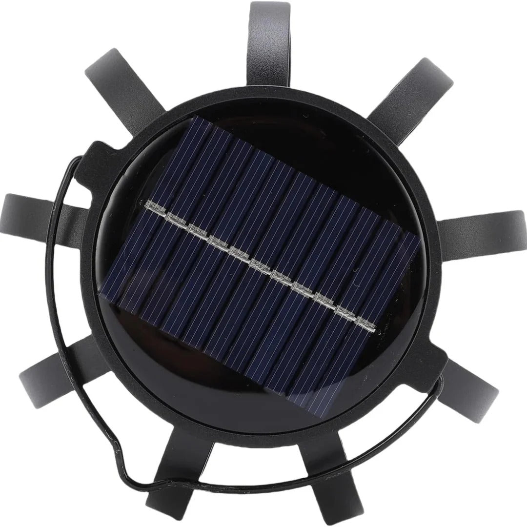 Solar LED Flame Effect Lantern