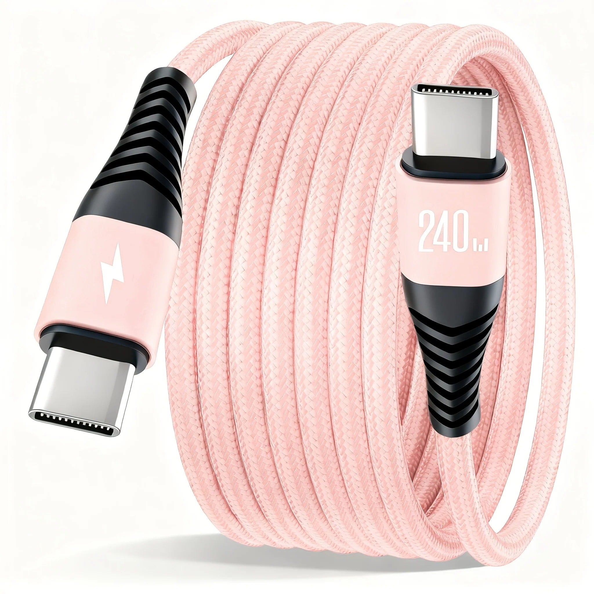 240W Braided USB-C to USB-C Cable