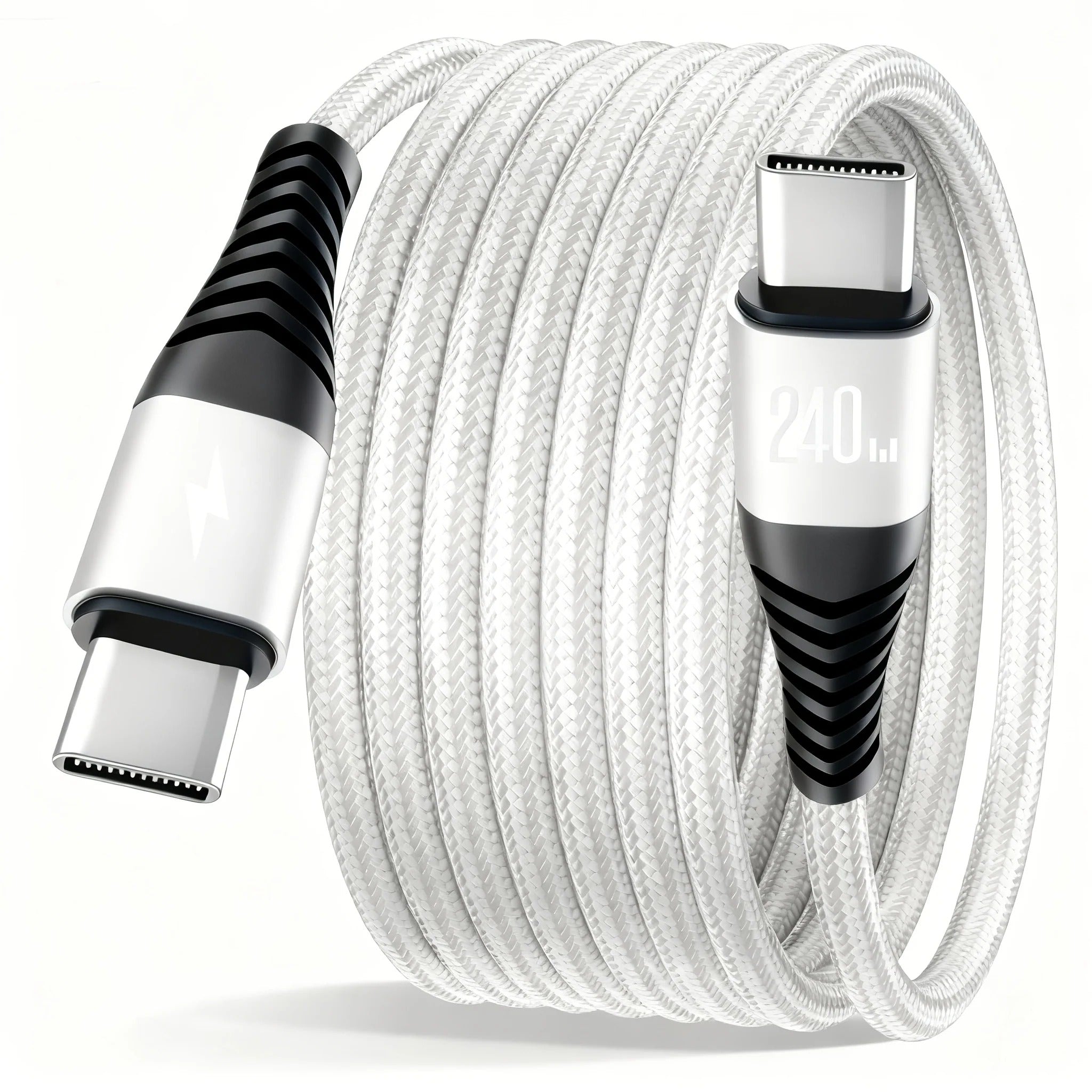 240W Braided USB-C to USB-C Cable