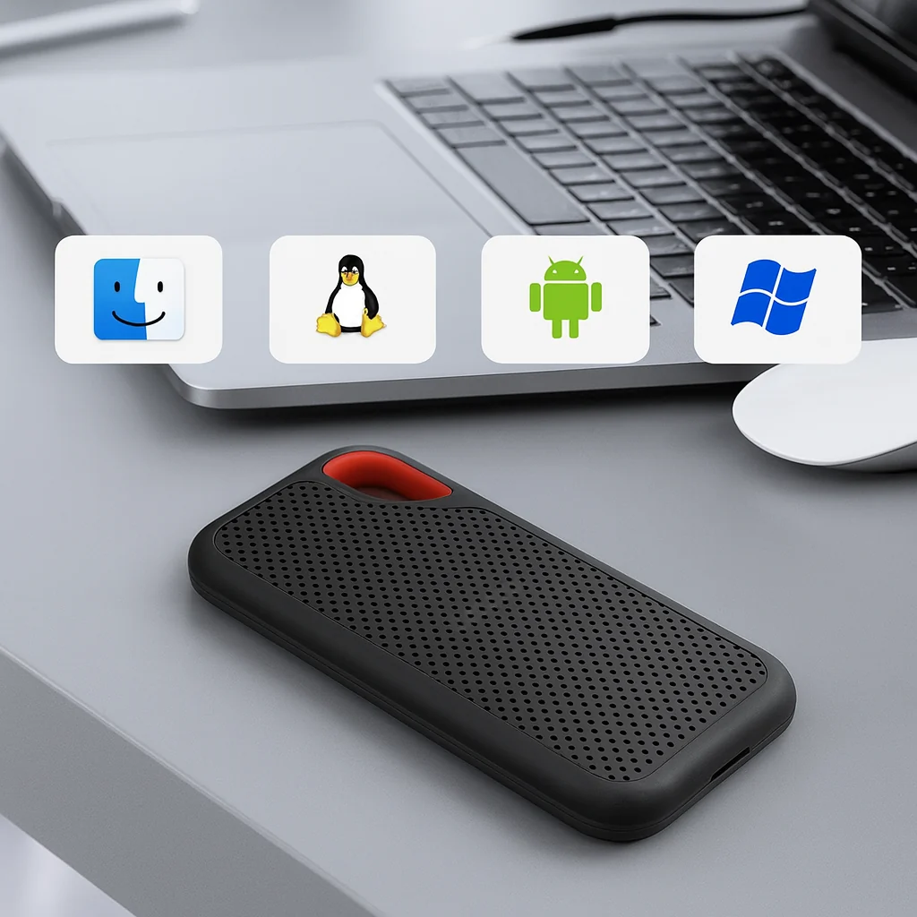 Portable External SSD 2 TB