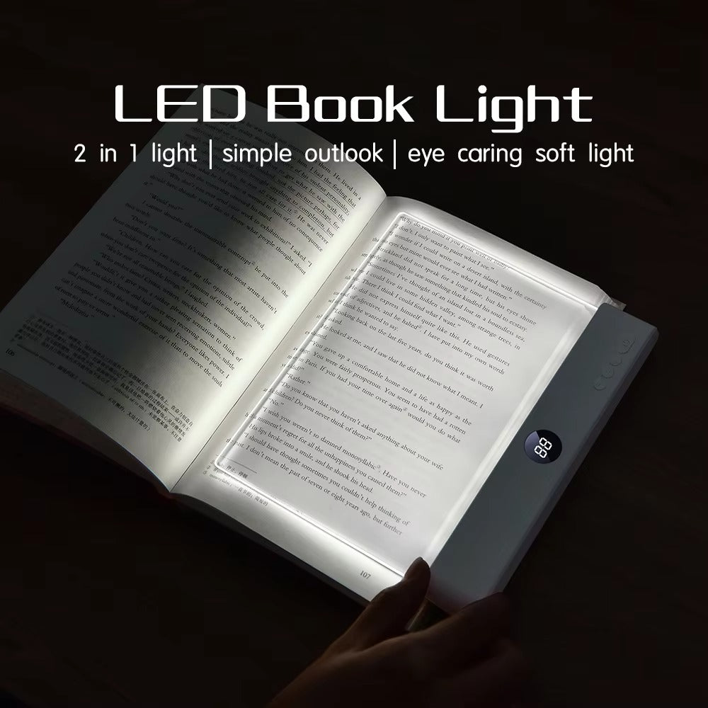 Flat Panel Book Reading Light