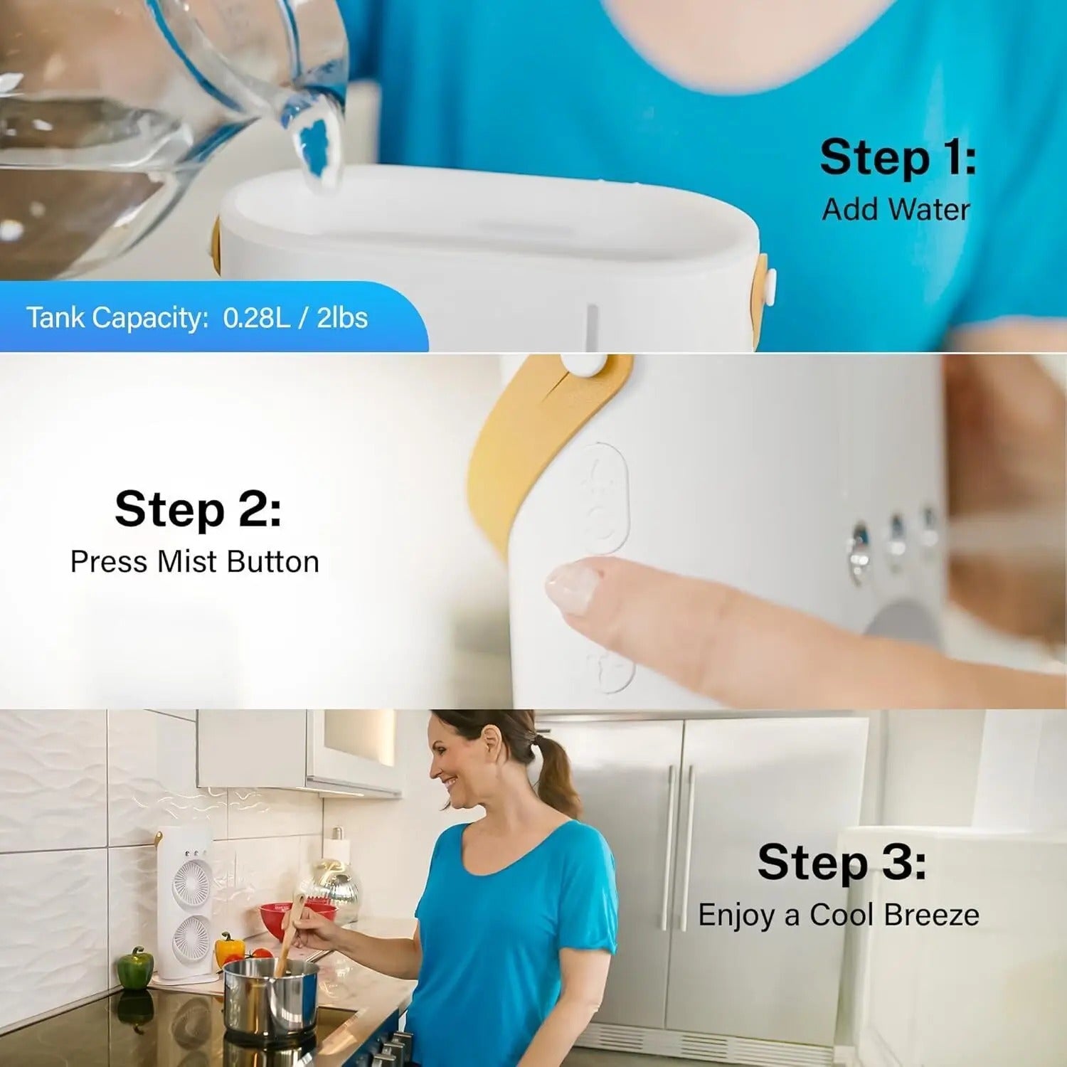4-in-1 Evaporative Air Cooler