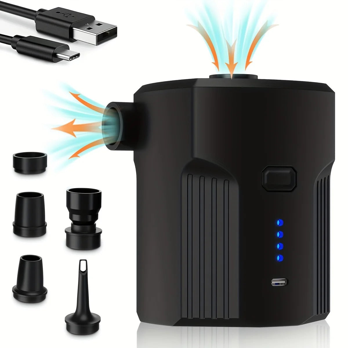 Electric Air Pump with 5 Nozzles
