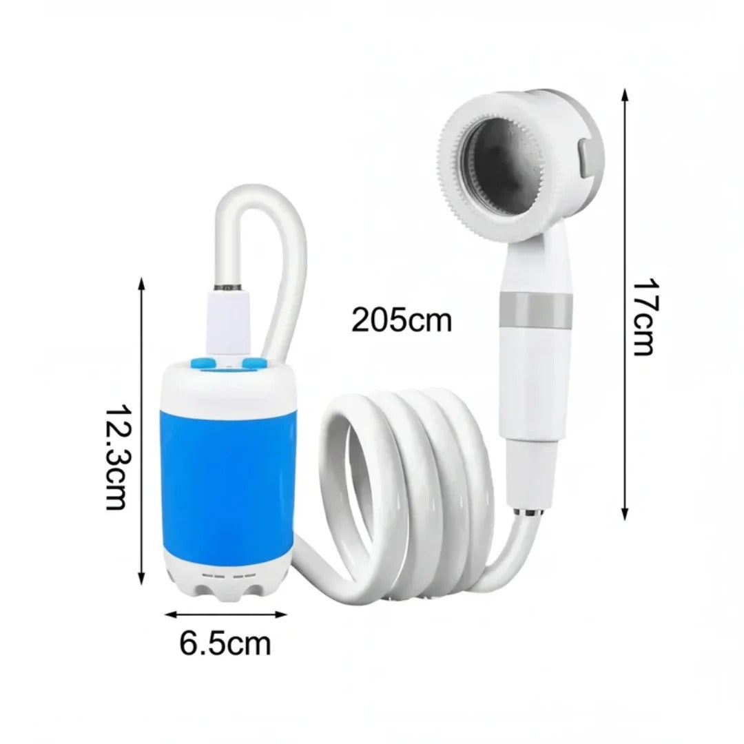 Portable Rechargeable Water Pump Camping Shower