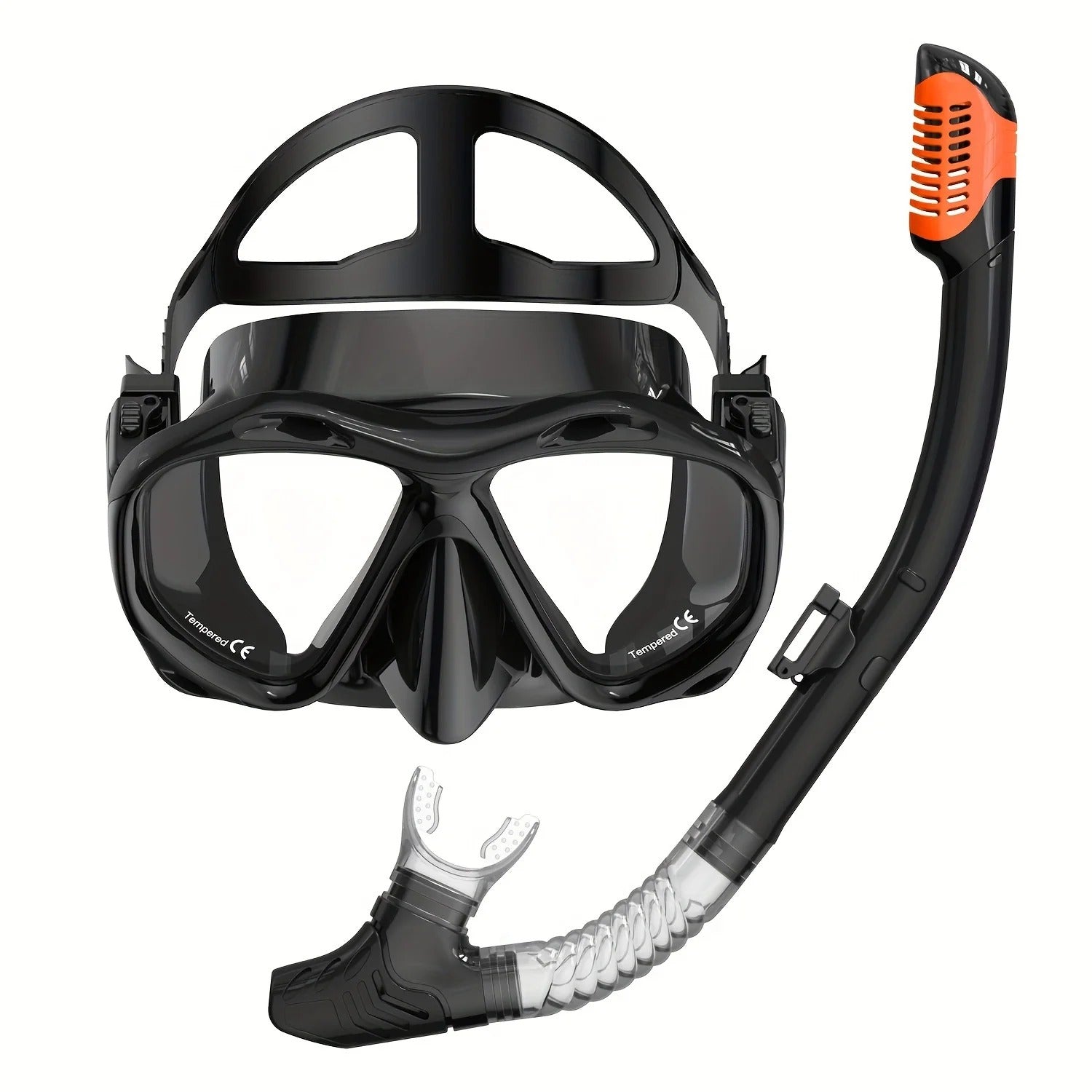 Wide-View Snorkel Mask