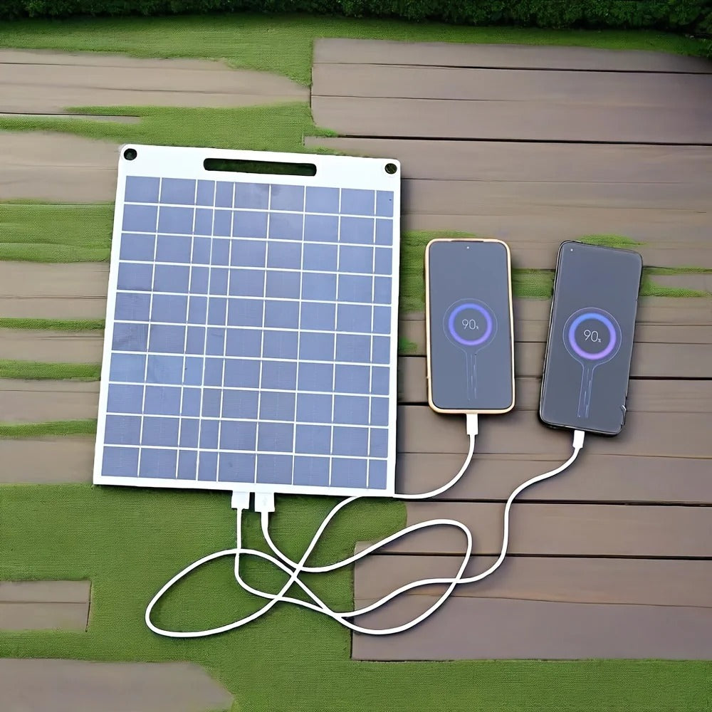 Foldable Solar Panel Charger with USB