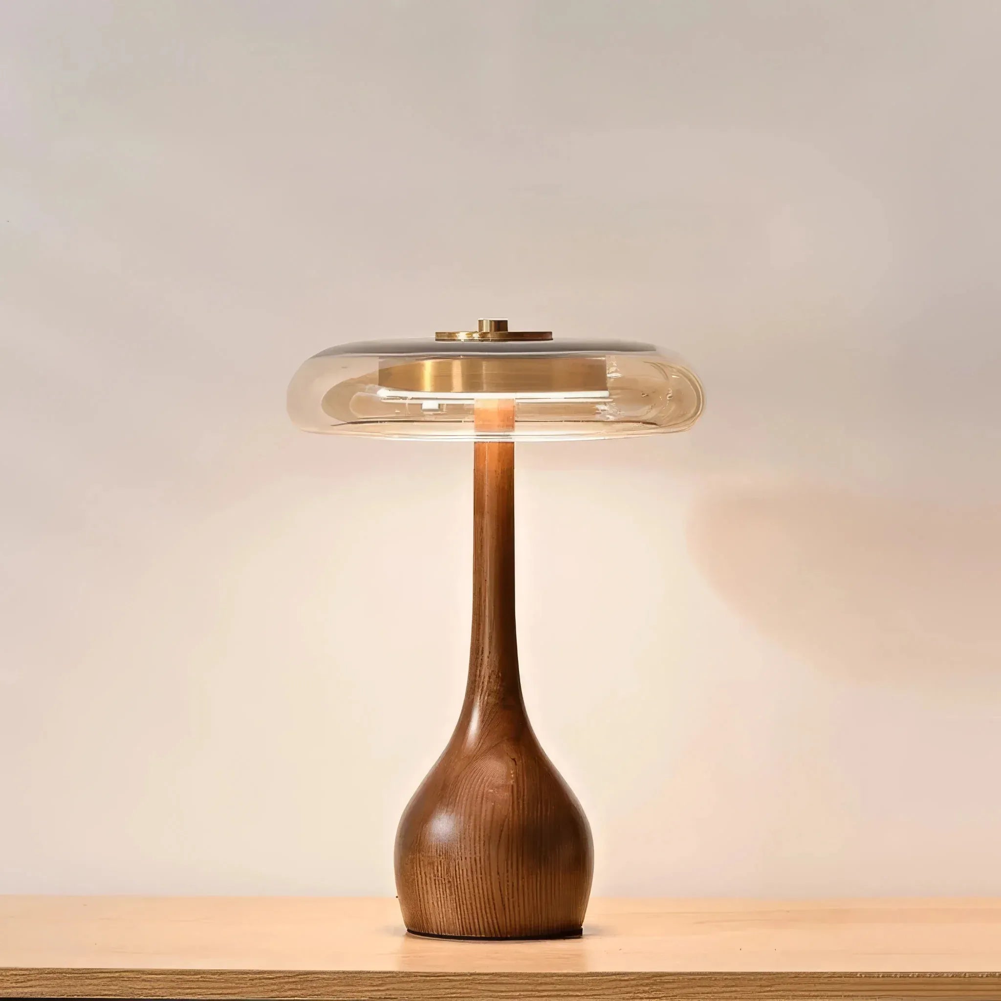 Retro Stained Glass Table Lamp