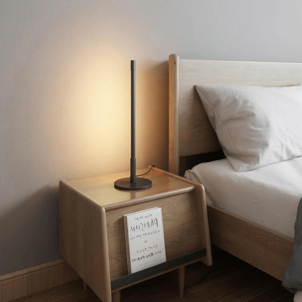 Dimmable Amber LED Table Lamp