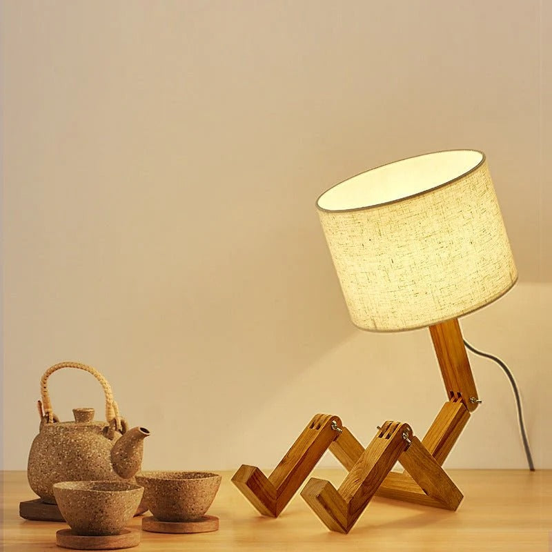 Scandinavian Fabric Table Lamp