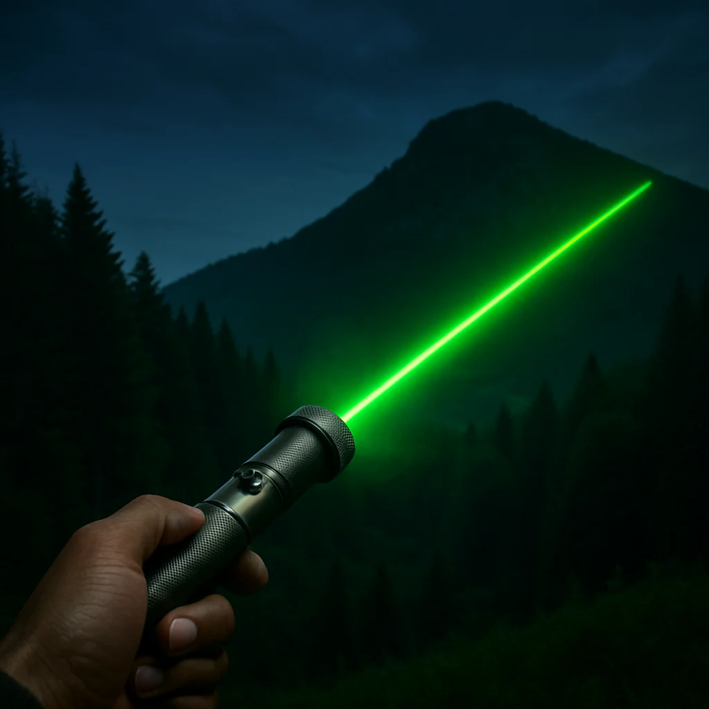 Rechargeable Laser Pointer Torch