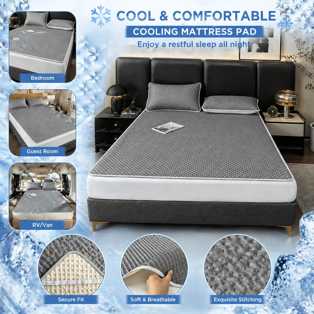 Foldable Cooling Sleeping Mat