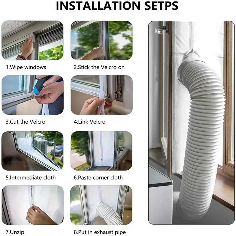 Window Seal for Portable Air Conditioners