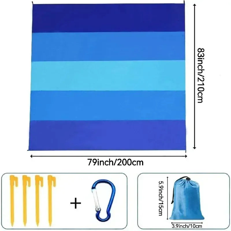 Extra Large Sand-Free Beach and Picnic Mat