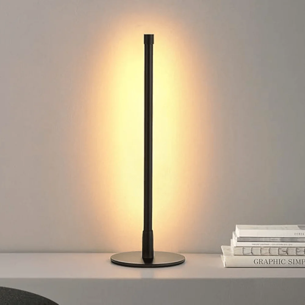 Dimmable Amber LED Table Lamp