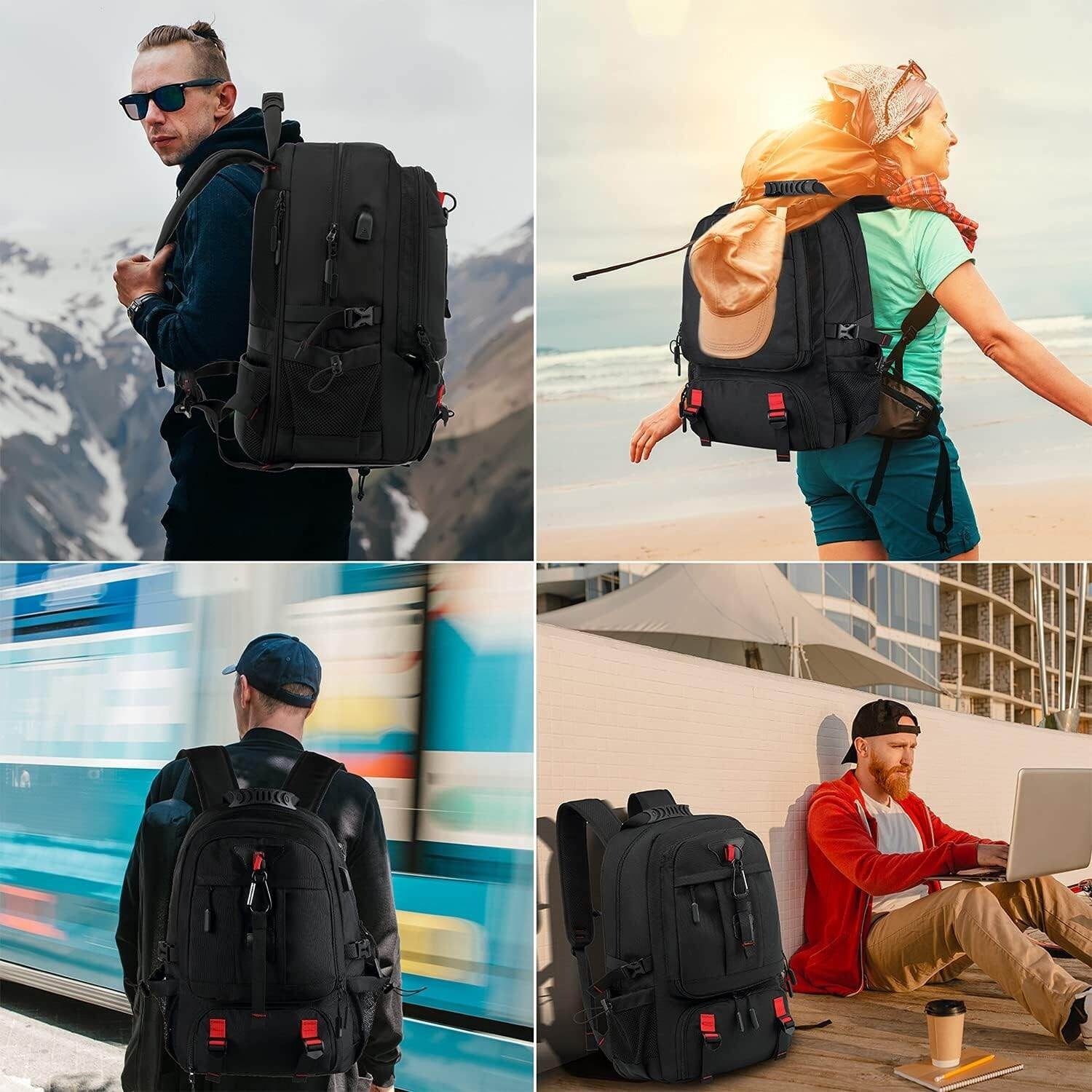 60 L Expandable Travel Backpack