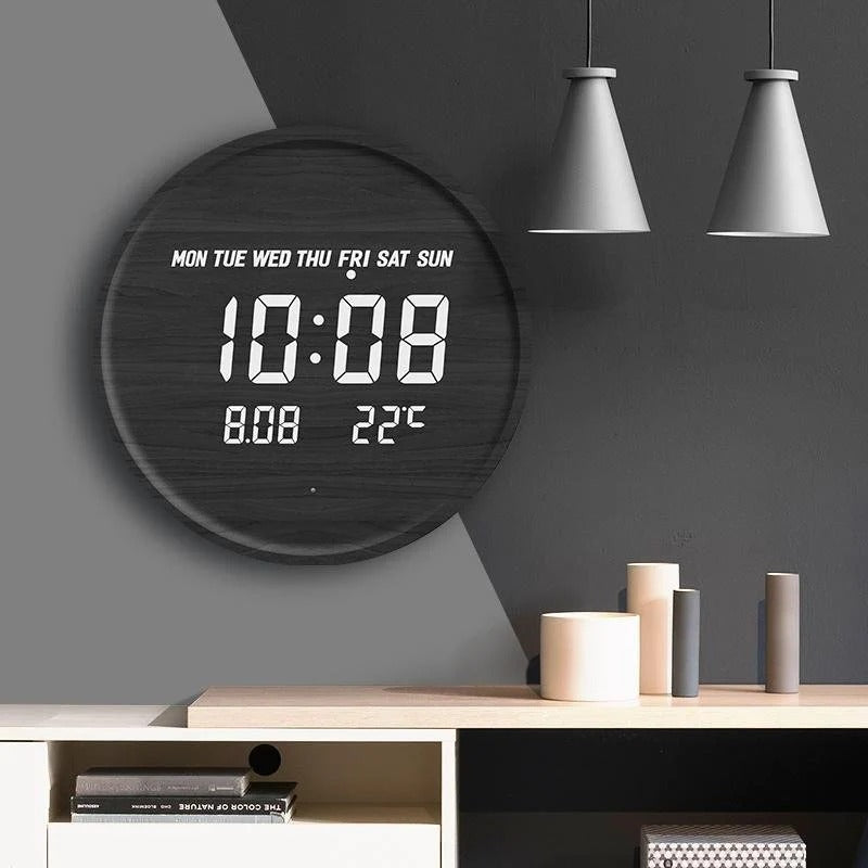 Digital LED Wall Clock