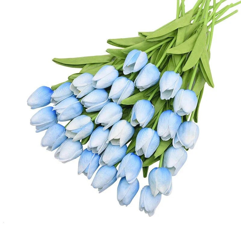 31-Piece Artificial Tulip Bunch